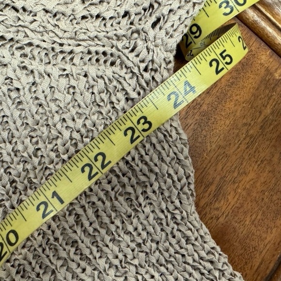 Axcess, Woman, Dress Style Sweater, Brown, Sz XL,Woven Cotton,Hood,Long Sleeve.! - Picture 11 of 12